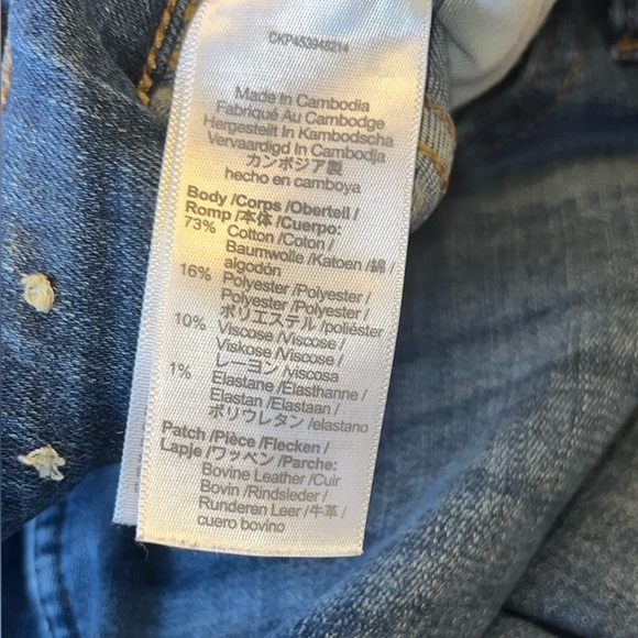 Madewell curvy road tripper high rise straight jeans size 30 - Picture 5 of 6